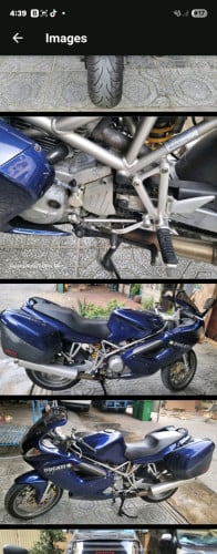 Ducati ST2, with the two side dard cases