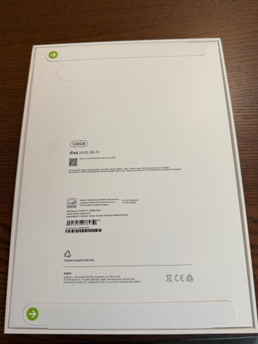 iPad A16 WiFi 128gb
