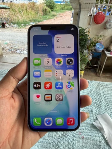 IPhone 12 128GB សណុំហ្សុីនទាំងអស់​ តួ​ស្អាត​ខ្ចី99%