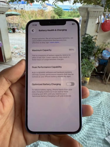 IPhone 12 128GB សណុំហ្សុីនទាំងអស់​ តួ​ស្អាត​ខ្ចី99%