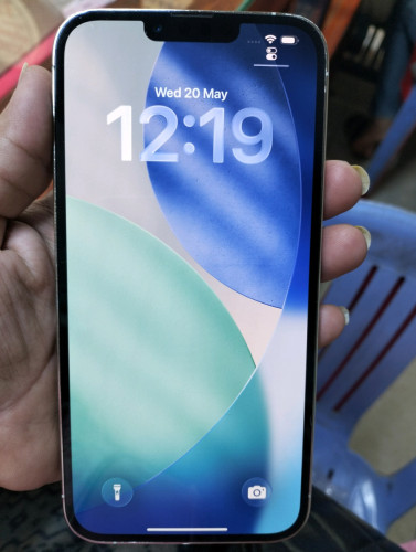 iphone  13pm  256g  ពណ៍ស