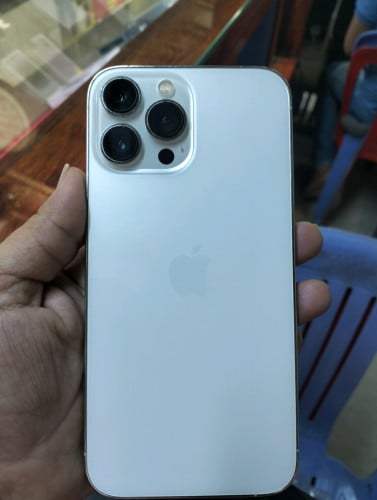 iphone 13pm 256g ពណ៍ស
