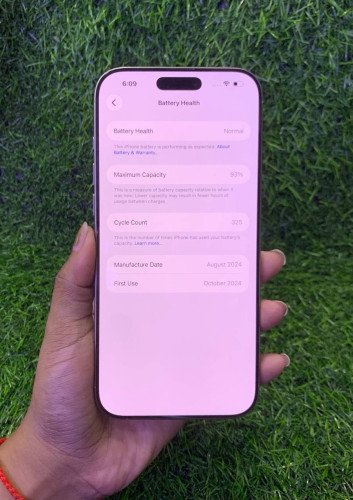 iPhone 16 Pro Max 256G X/A 99.99% សំណុំសុីន