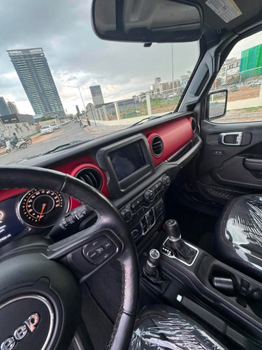 Jeep Wrangler ឆ្នាំ2021 ក្រដាសពន្ធ មហាថ្មីទឹកថ្នាំហ្ស៊ីន1ជុំ