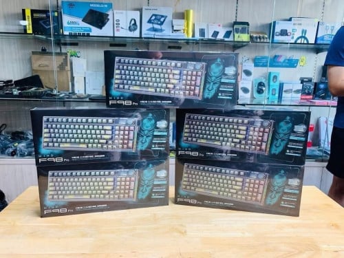 Keyboard Wireless Gaming Brand Aula F98 Pro មាន3ពណ៌ មានការធានា1ឆ្នាំពេញ អីវ៉ាន់មាននៅក្នុងស្តុក 📩