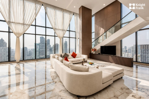 Luxury Penthouse Duplex for Rent | BKK1, Phnom Penh (Ref: KHRA750) 5 Bedrooms | 6 Bathrooms