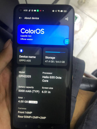 OPPO A55