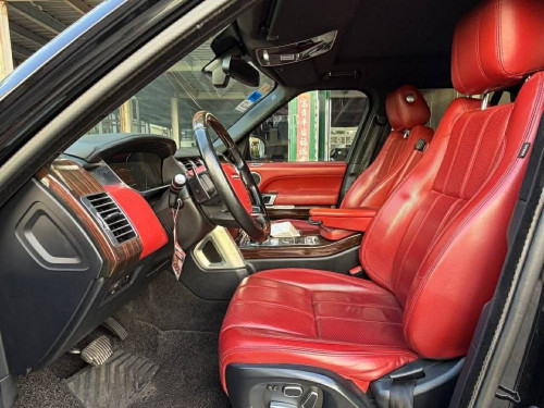 Range Rover 014 ខ្មៅ ក្នុងក្រហម (សាំង) $26,000 ចរចា