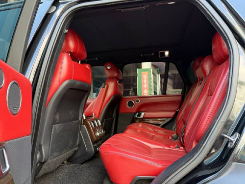 Range Rover 014 ខ្មៅ ក្នុងក្រហម (សាំង) $26,000 ចរចា