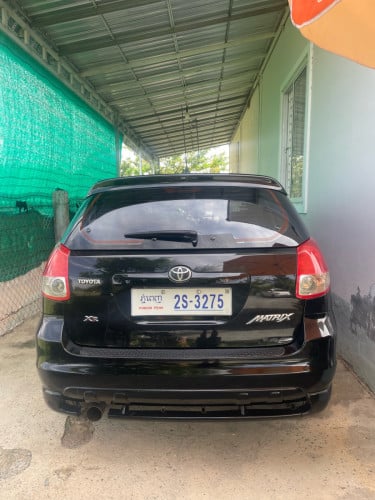 Toyota Matrix 03 ABS បើកដំបូល ឡានស្អាត ទឹកថ្នាំស្អាត