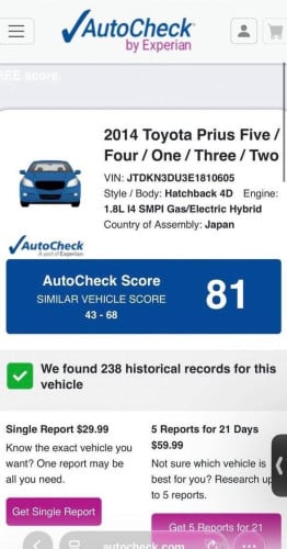 Toyota Prius 2014 Opt4 Delux Solar PlusPerformance