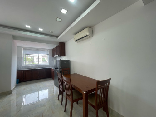 Western Style One Bedroom Apartment with Swimming pool for Rent-Svay Dangkum