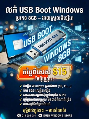 Windows USB + Licence Key