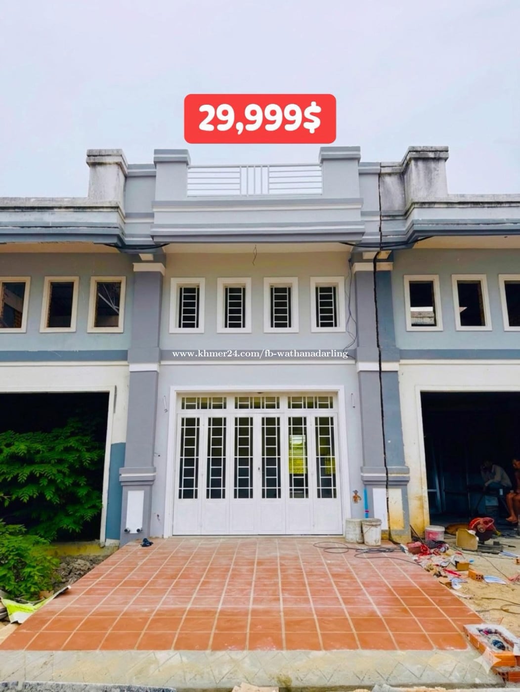 ជិតផ្សារព្រែកជ្រៃ ១សប្តាហ៍ទៀតចូលនៅបាន(ប្លង់រឹង)
