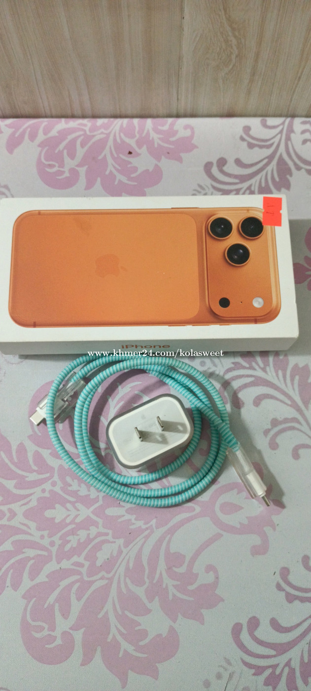 ឆ្នាំងសាកiphone 17 pro max zin