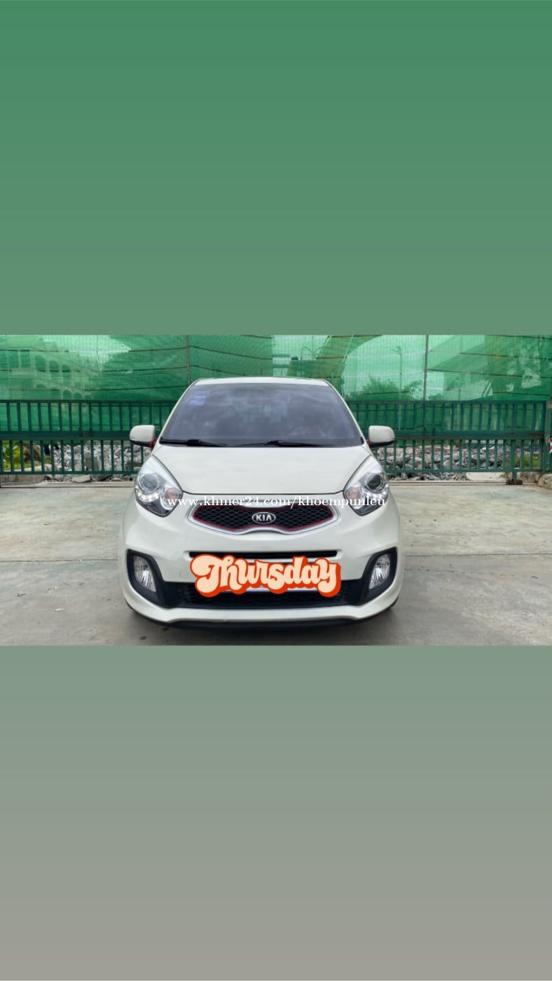 ឡានលក់បន្ទាន់ Kai morning 2014 F-Sport ឡានស្អាតម្ចាស់ដើម