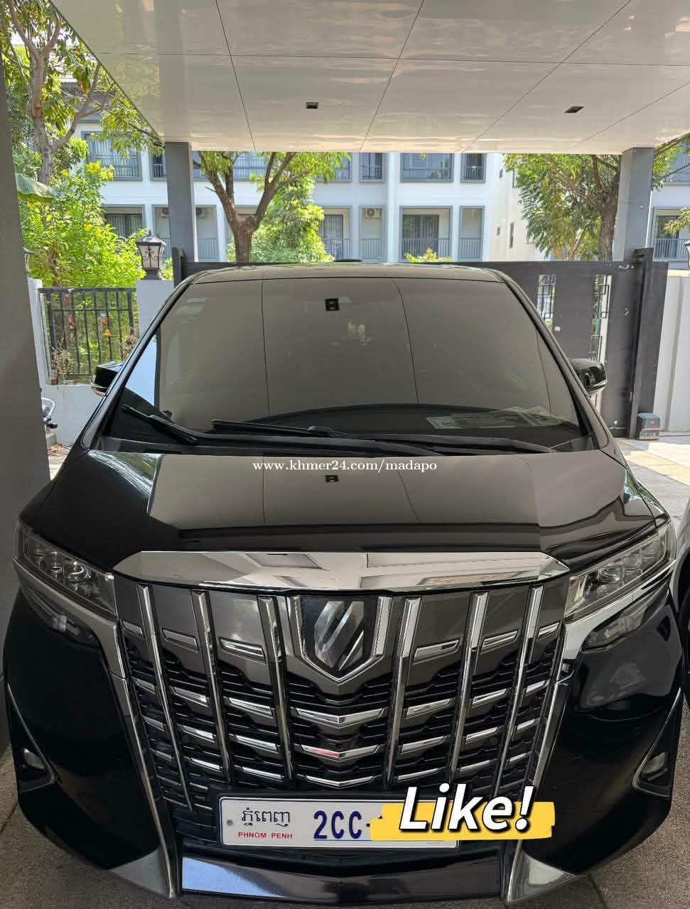 Alphard 019 សុីនមួយជុំ ម្ចាស់ដើម គ្ម្គ្មានប្រវិត្តជួល 53000km ស្អាតខ្លាំង អត់បុកប៉ះ