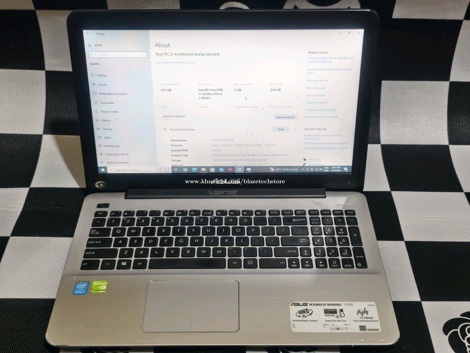 Asus VivoBook X555LF