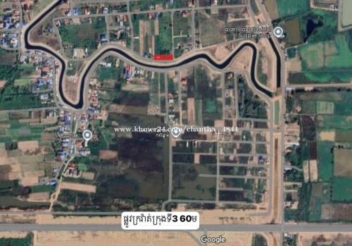 ដីជិតព្រលានថ្មី និងផ្លូវក្រវ៉ាត់ក្រុងទី៣