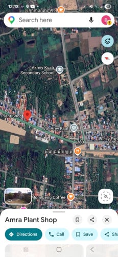 ដីលក់លើផ្លូវមេធំនៅចំកណ្តាលក្រុងអរិយក្សត្រ ផ្លូវមេធំ380A (ទីតាំងបេះដូងក្រុងអរិយក្សត្រ)រ