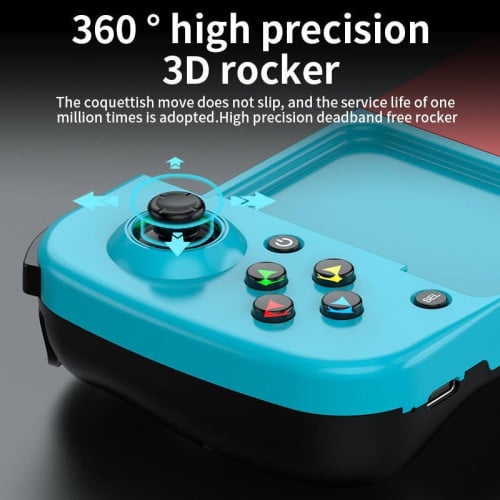 ដៃហ្គេម Bluetooth 5.0 អាចភ្ជាប់ជាមួយទូរស័ព្ទ និងកុំព្យូទ័របានគ្រប់ប្រភេទ Android, iOS, Switch, PS4