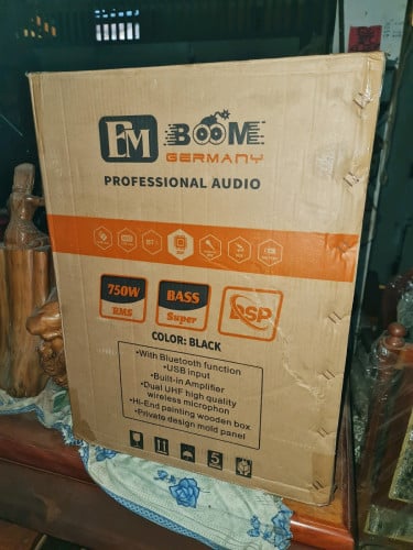 លក់ Boom BM-999 កំលាំង750w ទឹមប្រើបានម្តង នៅថ្មី 98%