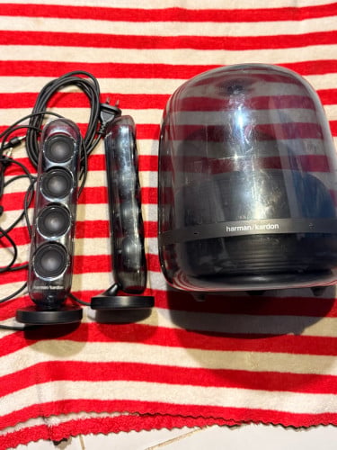 សំឡេងអេមដូចថ្មី តម្លៃ ចរចា harman kardon sound sticks 4