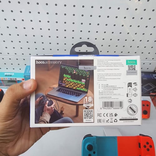 ដៃហ្គេមខ្សែ Hoco GA3 Fast Link PC Wired Game Controller សម្រាប់លេងហ្គេមជាមួយកុំព្យូទ័រ