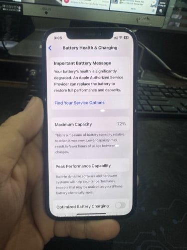 លក់ iPhone 12 LLA 128G អេក្រង់ហ្សុីន ស្កេន 180$