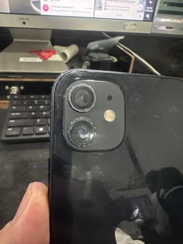 លក់ iPhone 12 LLA 128G អេក្រង់ហ្សុីន ស្កេន 180$