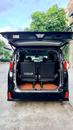 ឡាននៅថ្មីខ្លាំង Toyota Alphard​  2015 ពណ៌ខ្មៅ🖤​​V4 2.5L