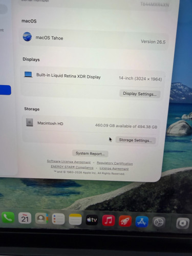 👉Macbook Pro M2  🔖តម្លៃ:9xx$ •CPU  M2 chip•RAM 16GB•SSD 512GB 14”