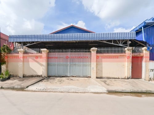 240 Sqm Warehouse For Lease On A Sub-Road In Phnom Penh Thmey Area