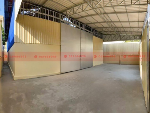 240 Sqm Warehouse For Lease On A Sub-Road In Phnom Penh Thmey Area