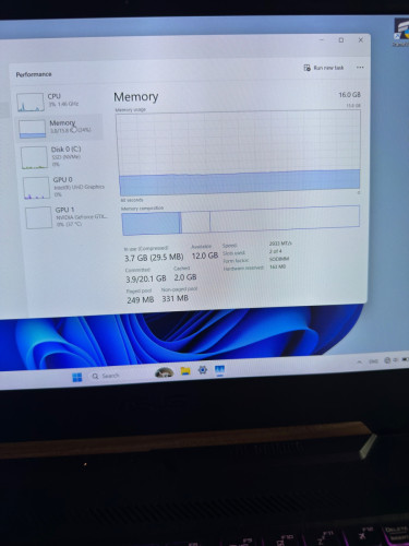 TUF Gaming F15 (144Hz) VGA 1650Ti 4G