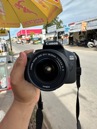 Canon 1500D lens 18-55mm មួយទឹកស្អាត
