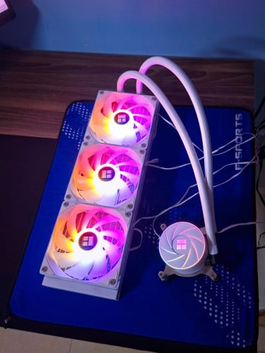 CPU Cooler 3Fan ARGB White 38$