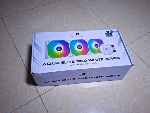 CPU Cooler 3Fan ARGB White 38$