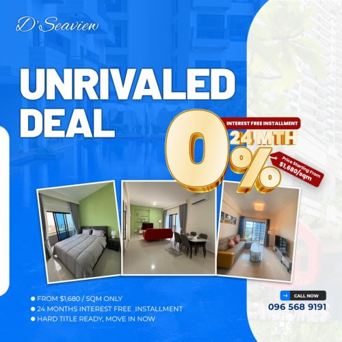 D'seaview Condominium Available For Sale/Rent
