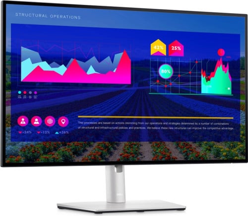 Dell 27" U2722D QHD 2K UltraSharp USB 3.2 Hub Monitor (2560x1440 60Hz, HDMI/DP)