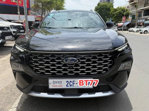 Ford Territory Titanium X full option ឆ្នាំ2025  ទឹកថ្នាំស្រុិនម៉ាជុំ100%
