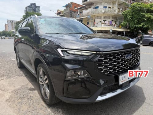 Ford Territory Titanium X full option ឆ្នាំ2025  ទឹកថ្នាំស្រុិនម៉ាជុំ100%