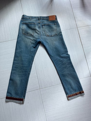 Gucci L’Aveugle Par Amour Distressed Jeans