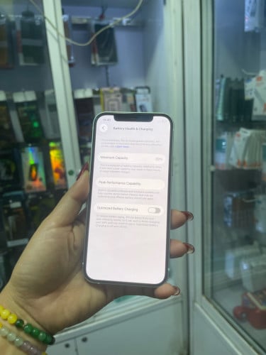 iPhone 12/64GB/LLថ្ម89%តួរស្អាតសុីនសានុំ(ធានា១ខែលើម៉ាសុីន)