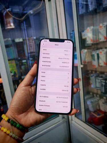 iPhone 12promax/128GB/LL/ថ្ម85%សុីនសានុំ