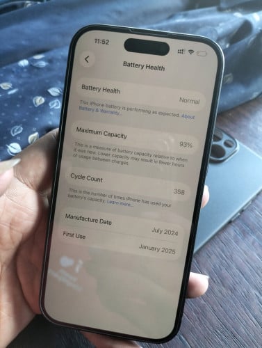 Iphone 15 , 128g ដាក់ស៊ីម2 សាណុំណែន