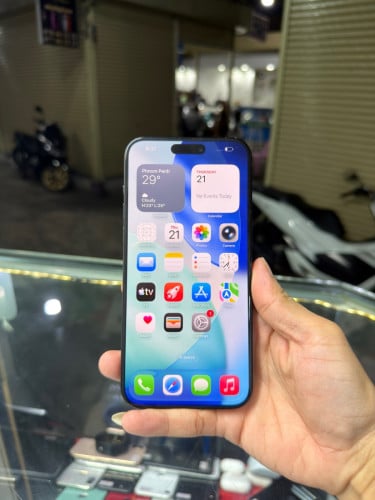iPhone 15 Pro Max Black ZP/A HD256GB Phone Condition 98% ๐แแผแ100% , แแแถแแแธแแ แแแแธแ