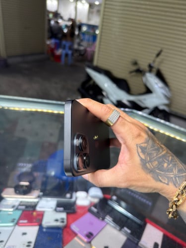 iPhone 15 Pro Max Black ZP/A HD256GB Phone Condition 98% ๐แแผแ100% , แแแถแแแธแแ แแแแธแ