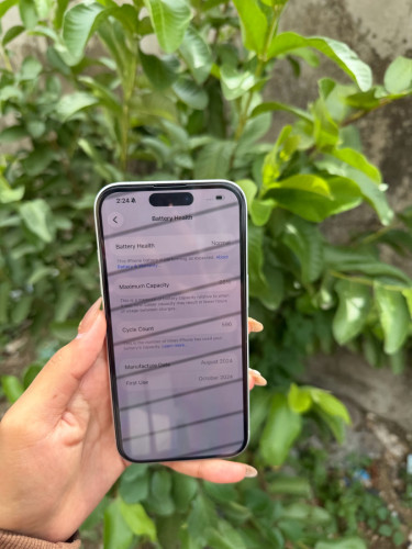 iPhone 16 សាណុំសុីន 256G No locksim ❌