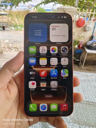 IPhone 17 Pro Max Code CH/A 256GB សាណុំហ្សុីនណែន